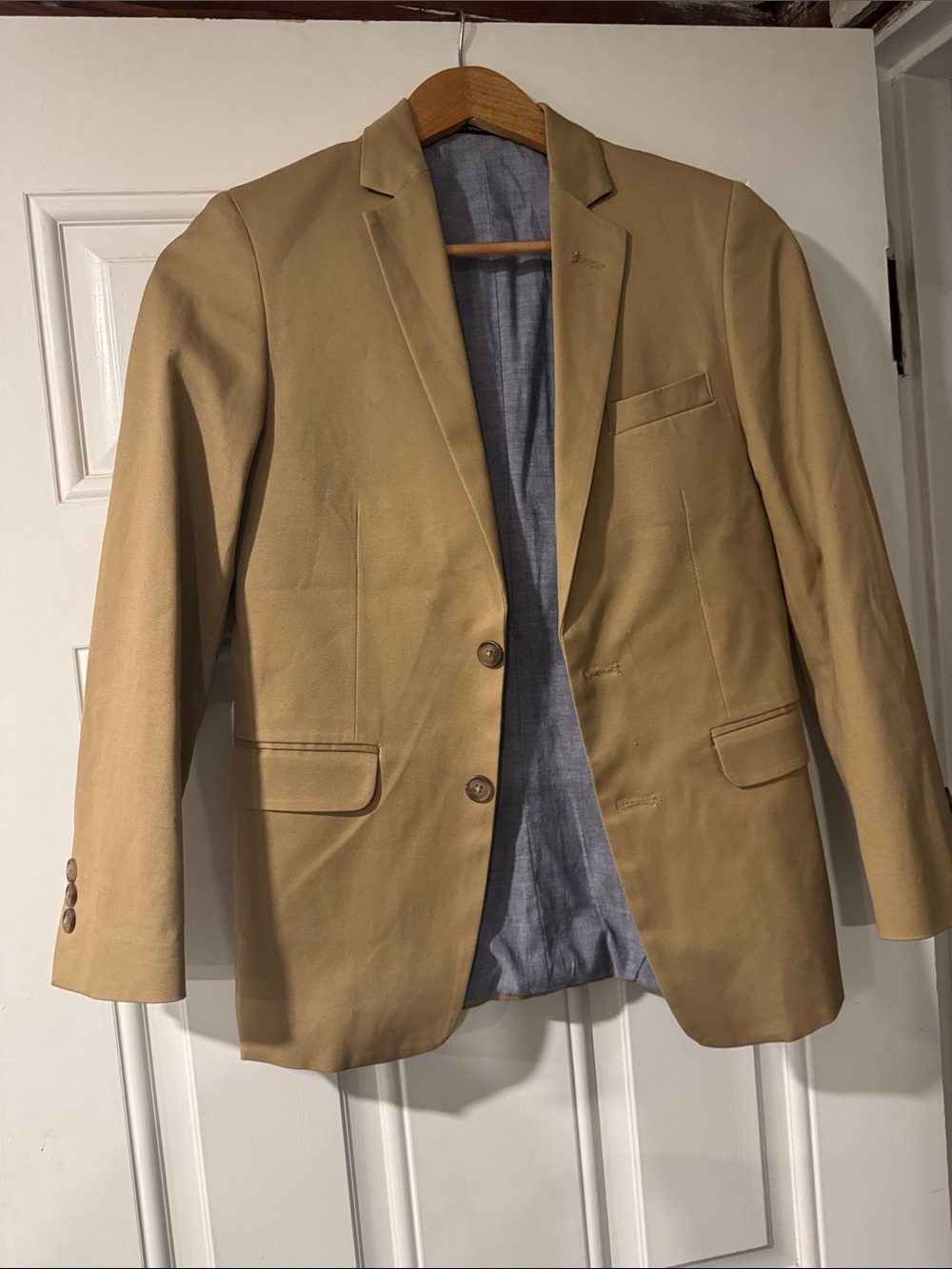 Nautica boys’ Classic Tan sports coat